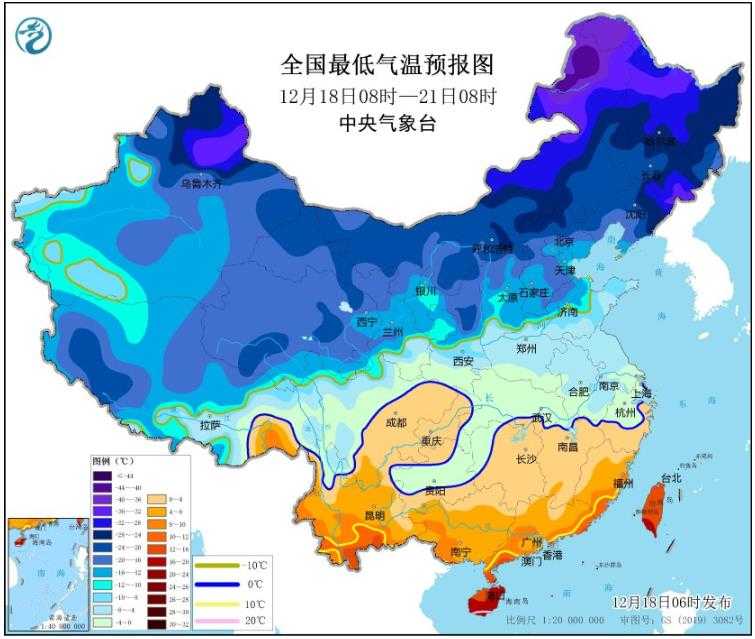 新一股较强冷空气来袭影响我国 南方将迎来降雨降雪