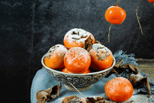 冻柿子和螃蟹一起吃会怎么样?冻柿子螃蟹一起吃会中毒吗插图1 冻柿子和螃蟹一起吃会怎么样2