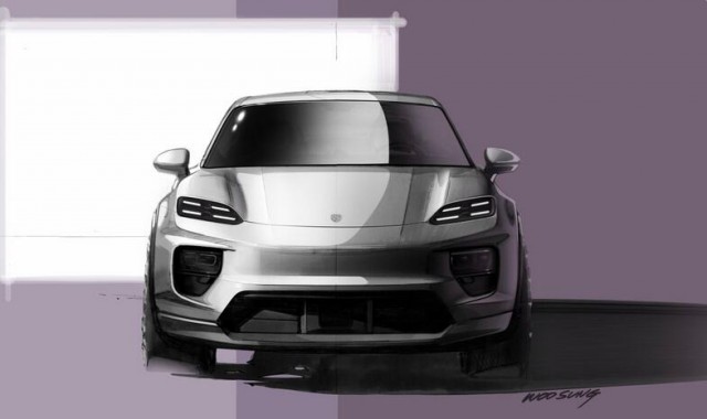 保时捷纯电动SUV Macan设计图公布 将于1月25日正式发布插图