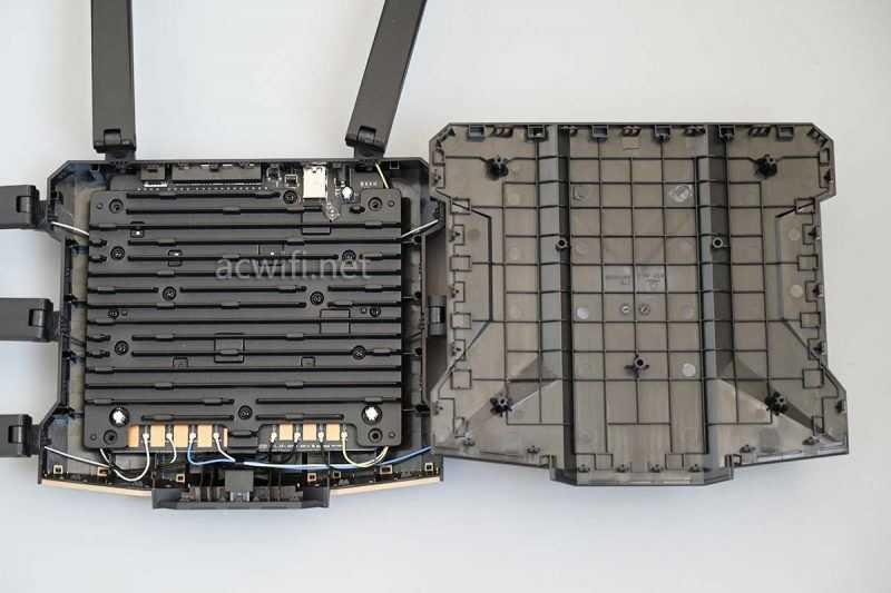 速度革新体验升级 WiFi 7中兴ZTE问天BE7200Pro+拆机评测插图28