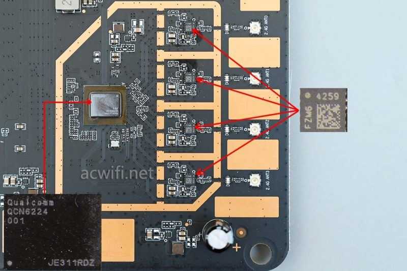 速度革新体验升级 WiFi 7中兴ZTE问天BE7200Pro+拆机评测插图62