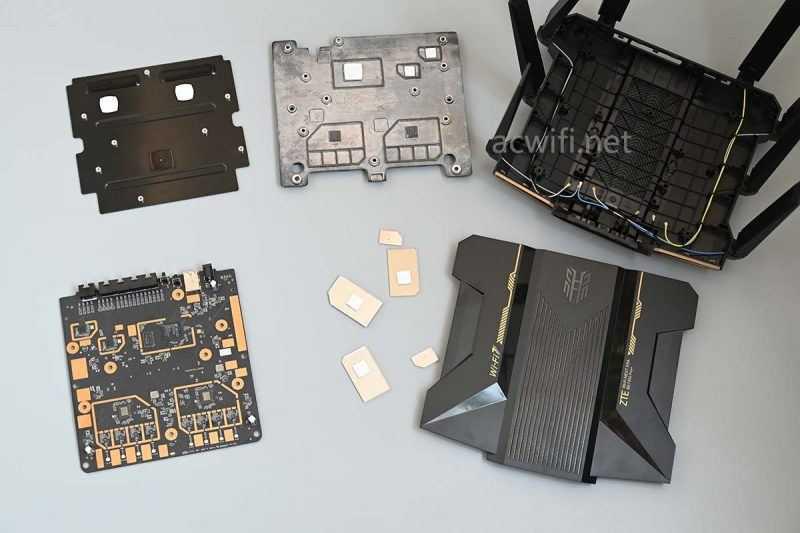 速度革新体验升级 WiFi 7中兴ZTE问天BE7200Pro+拆机评测插图80