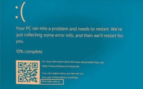 Win11/10 cldflt.sys蓝屏错误怎么办 修复Cldflt.sys蓝屏错误的方法