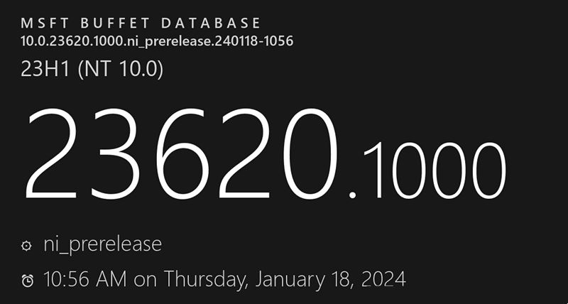 Win11 Dev 预览版 Build 23620今日发布 附ISO下载和更新日志汇总插图1 Win11 Dev 预览版 Build 23620今日发布 附ISO下载和更新日志汇总插图1