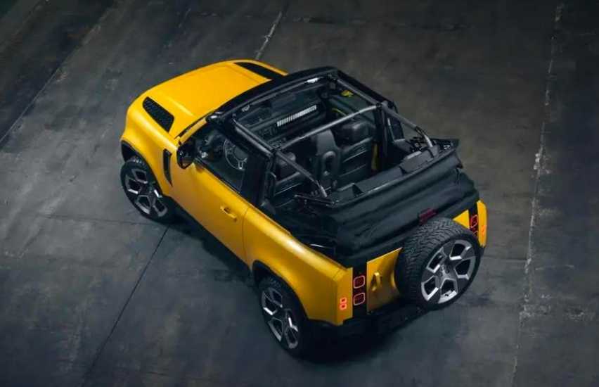 路虎卫士敞篷版官图发布 售价超10万英镑插图3 路虎卫士敞篷版官图发布 售价超10万英镑