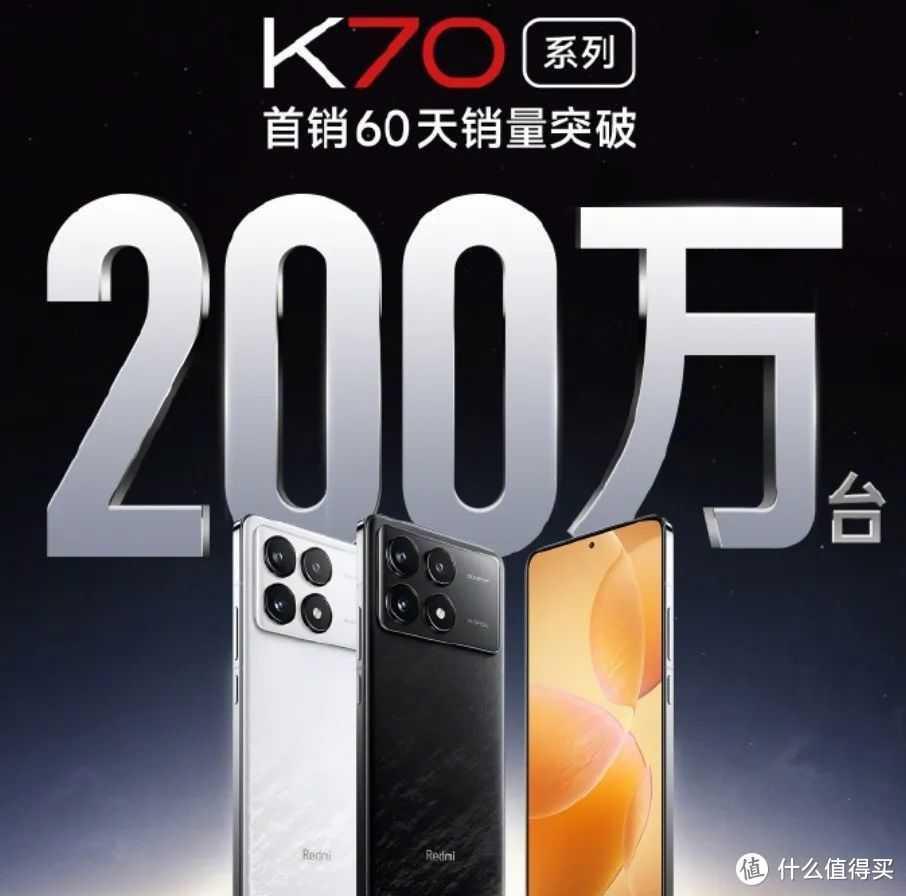 最强K系列？K70销量破200万