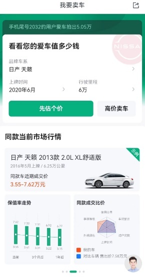 瓜子二手车:二手车估价查询怎么做?车有所值还要看能否试驾7天插图 瓜子二手车:二手车估价查询怎么做?车有所值还要看能否试驾7天