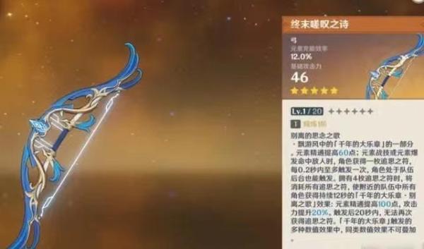 《原神》终末嗟叹之诗突破材料有哪些？终末嗟叹之诗突破材料一览