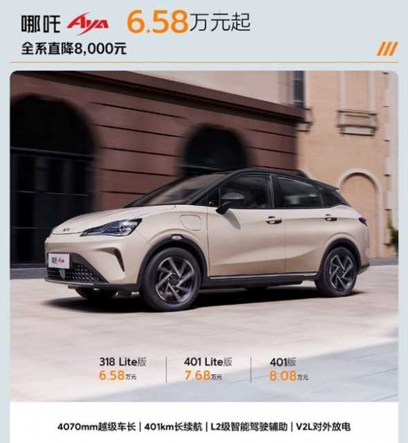 哪吒X全系价格直降2.2万元：9.98万元起插图2