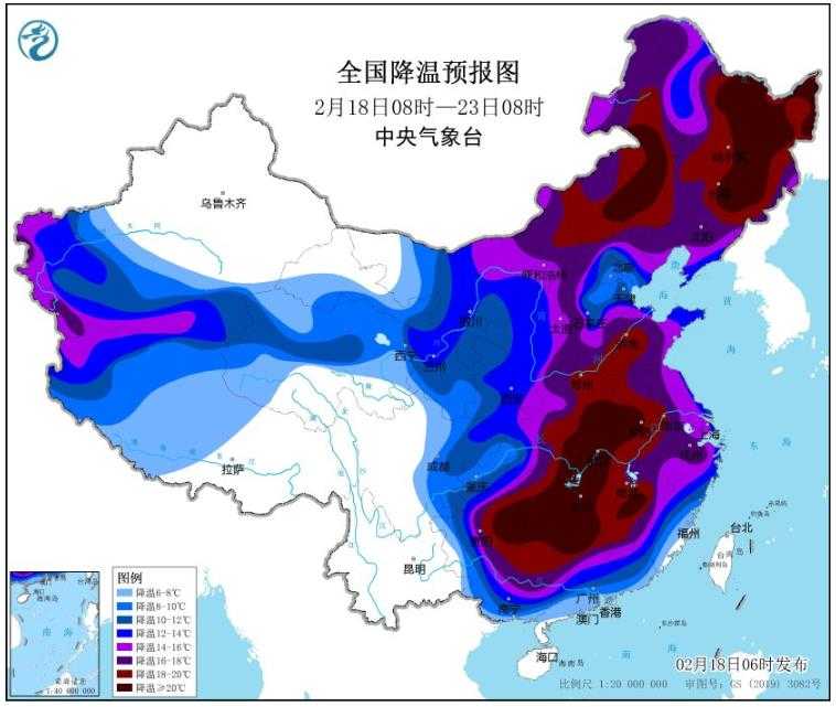 寒潮发威北方多地开启猛烈降温模式 大范围雨雪天气逐渐铺展插图1 寒潮发威北方多地开启猛烈降温模式 大范围雨雪天气逐渐铺展