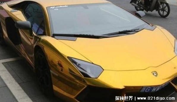 世界上最贵的车（黄金跑车）插图1