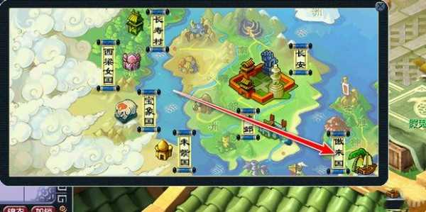 梦幻西游女儿村怎么去-梦幻西游去女儿村路线