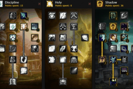 魔兽世界乌龟服牧师升级天赋怎么点