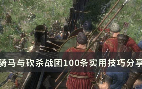 骑马与砍杀战团玩法攻略 100条实用技巧分享