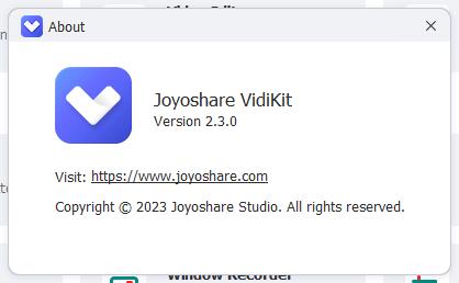 如何免费注册Joyoshare VidiKit视频处理工具箱插图11