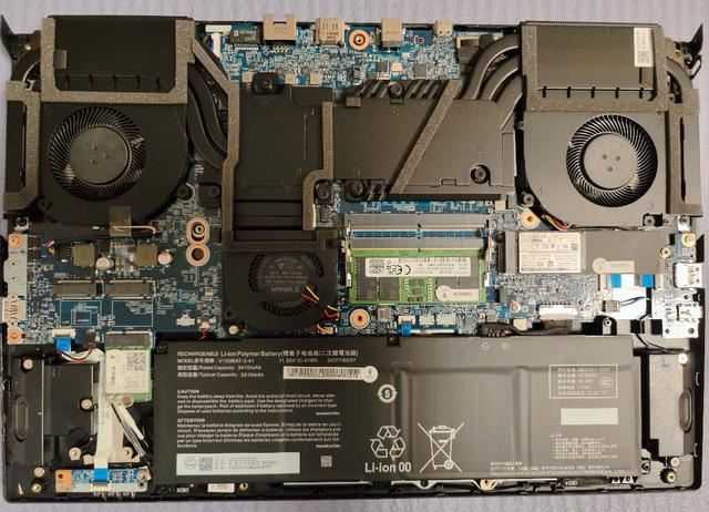 首批i9 14900HX游戏本! 雷神猎刃15游戏本拆机评测插图16