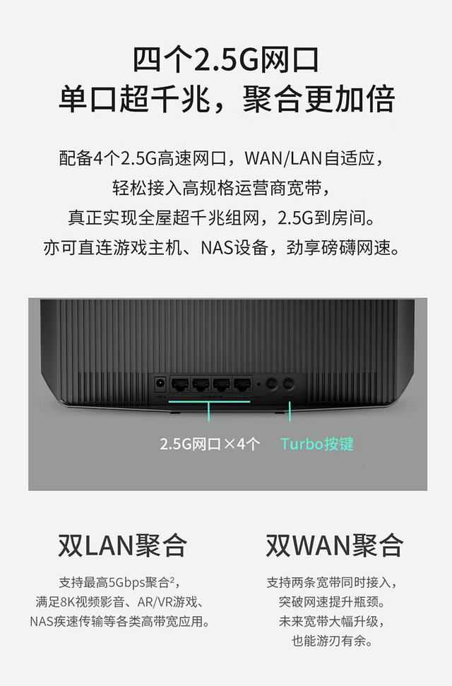 首发价559元!TP-LINK BE6500 Wi-Fi 7 路由器开始预售插图3