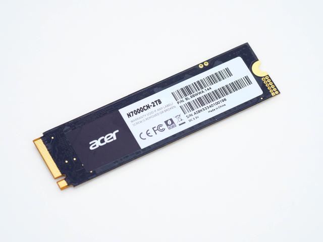 读取7200MB/s! 宏碁暗影骑士·擎N7000 2TB SSD全面测评插图4 读取7200MB/s! 宏碁暗影骑士·擎N7000 2TB SSD全面测评插图4