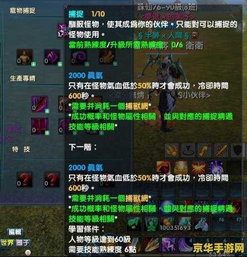 诛仙2捕捉宠物 <h3>诛仙2中的宠物捕捉指南</h3>