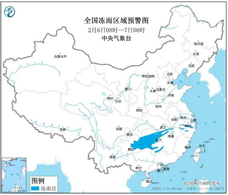 南方多地将有持续雨雪冰冻天气 湖南将有大暴雪和冻雨