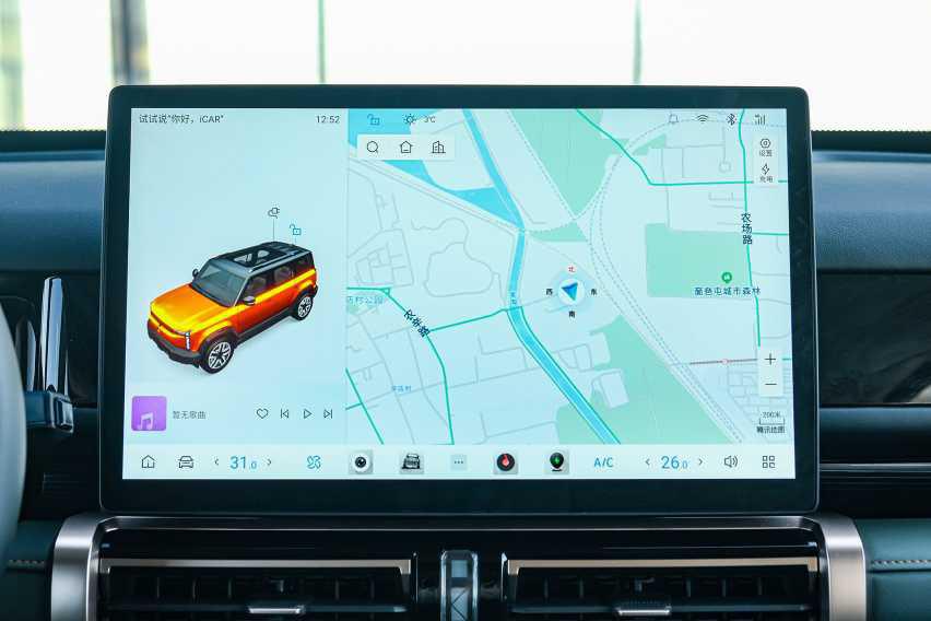 纯电四驱+方盒子真能越野？奇瑞iCAR 03试驾体验