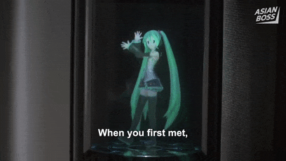 第一个立志要嫁给AI投影的人出现了！