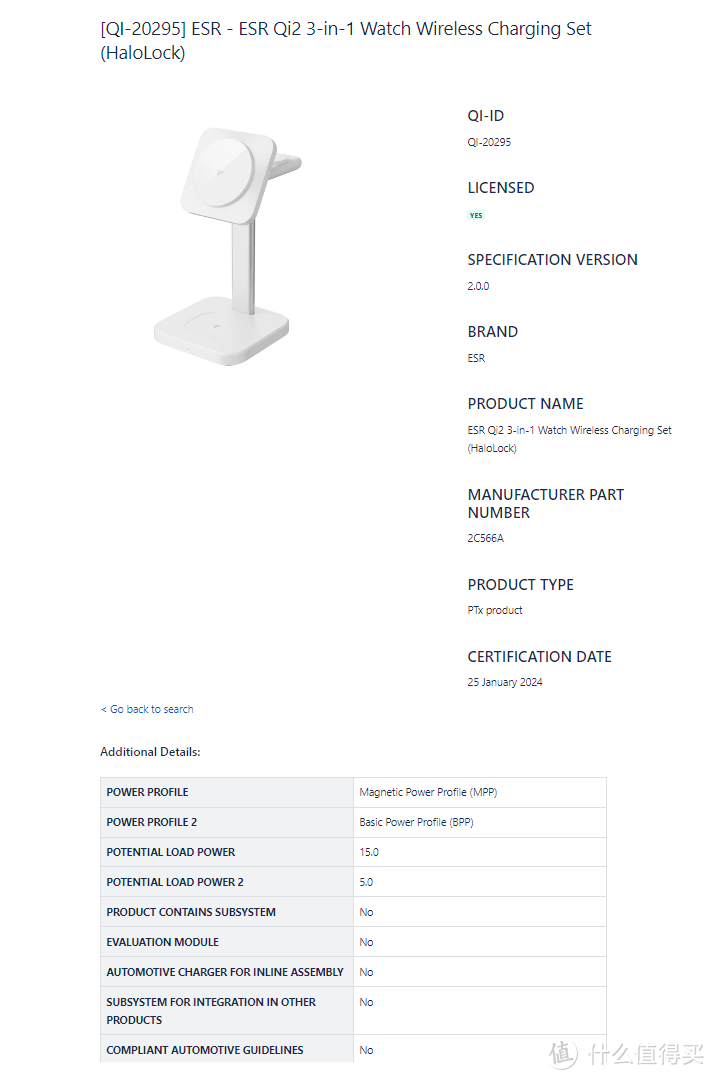 2024年1月WPC无线充电联盟Qi认证产品,包括手机、充电宝、耳机等产品插图42 2024年1月WPC无线充电联盟Qi认证产品,包括手机、充电宝、耳机等产品