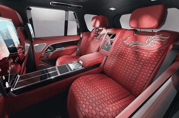 霸气侧漏！揽胜龙年限量版发布：车内遍布祥龙“纹身”