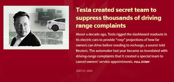 年度新闻大奖颁给曝特斯拉黑料的媒体 马斯克怒喷:年度骗子奖!插图3 年度新闻大奖颁给曝特斯拉黑料的媒体 马斯克怒喷:年度骗子奖!