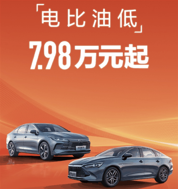 7.98万！比亚迪秦弱弱降价 王传福：不想让友商没活路