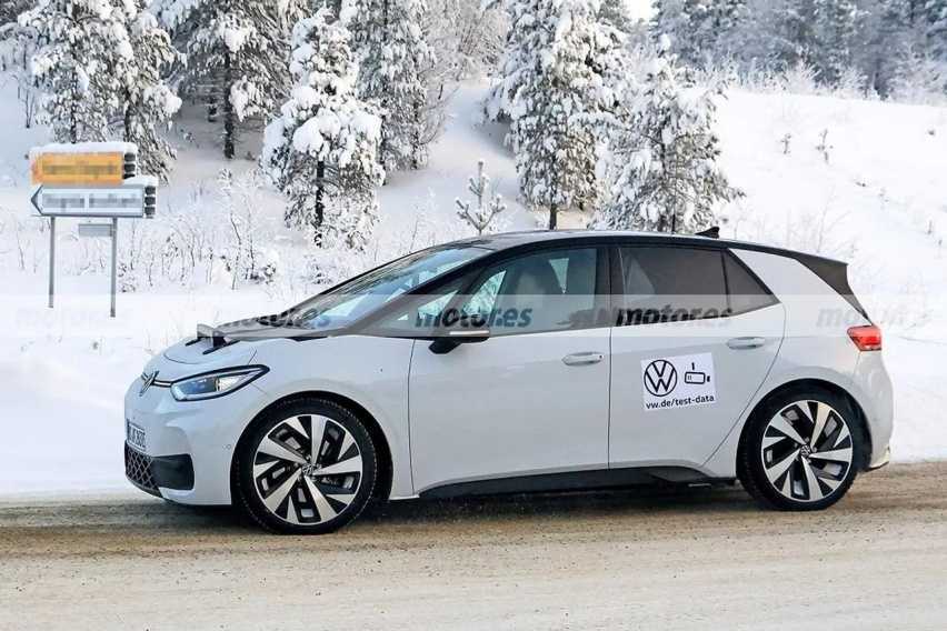 双电机加持 大众ID.3 GTX谍照曝光 辅助驾驶升级