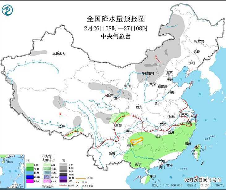 湖南广东等地气温仍明显偏低 江淮江南等地有小到中雨