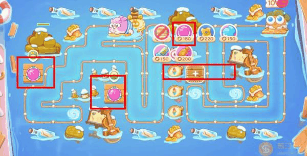 保卫萝卜4暖暖汤泉第1关怎么过 保卫萝卜4暖暖汤泉第1关攻略