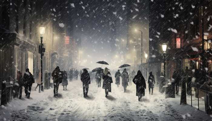 安徽立春迎飞雪局地将有暴雪 今天合肥仍将有明显降雪