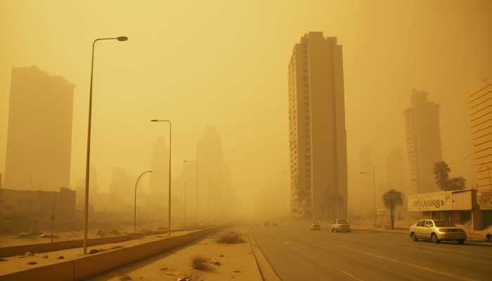 龙年开工第一天寒潮已到岗 沙尘暴寒潮大风三预警齐发