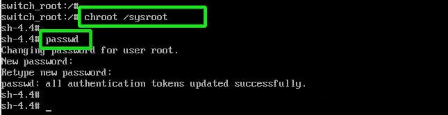 Fedora、Rocky等基于RHEL的Linux发行版如何重置忘记的root密码?插图4 Fedora、Rocky等基于RHEL的Linux发行版如何重置忘记的root密码?