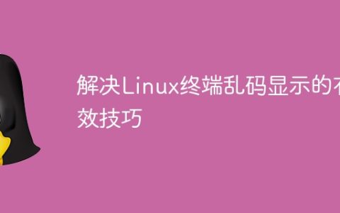 解决Linux终端乱码显示的有效技巧