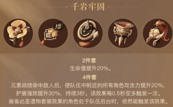 《原神》2024久岐忍圣遗物推荐