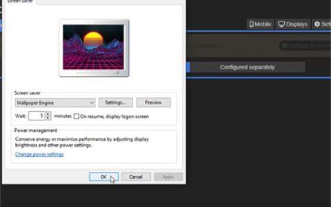小红车屏幕保护程序怎么关
