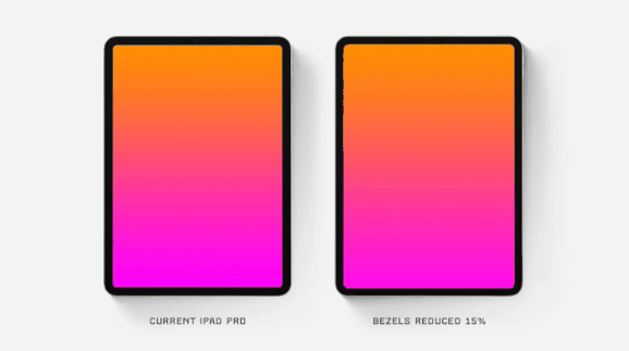 苹果将推出更紧凑OLED iPad Pro：边框收窄10