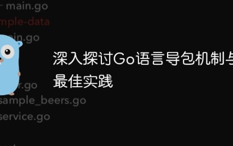深入探讨Go语言导包机制与最佳实践