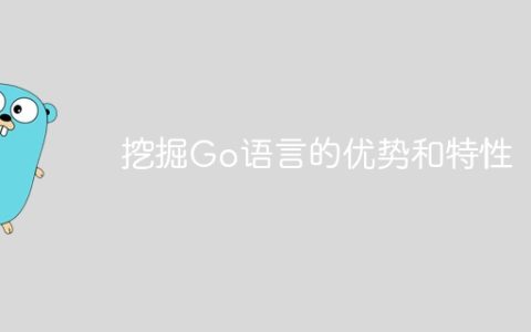 挖掘Go语言的优势和特性