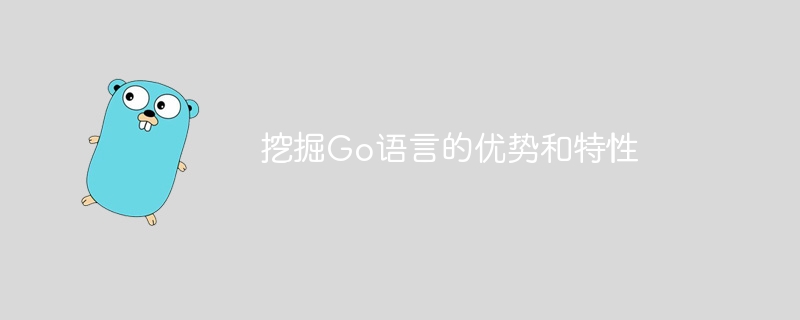 挖掘go语言的优势和特性