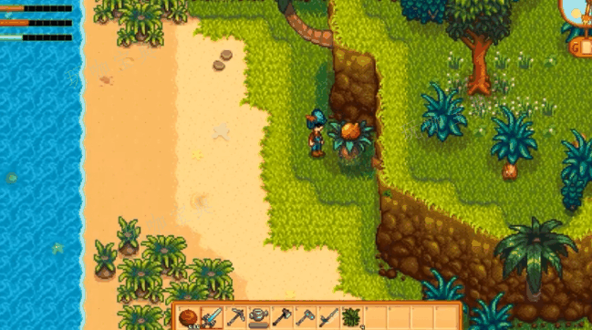 《星露谷物语》如何收集金核桃？