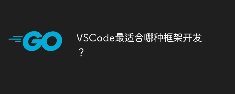 VSCode最适合哪种框架开发？