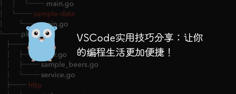 VSCode实用技巧分享：让你的编程生活更加便捷！