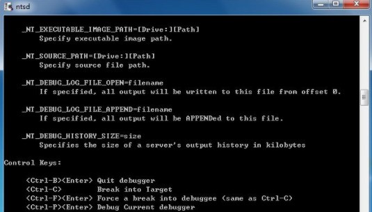 Win7系统使用ntsd命令的操作内容讲解插图2 Win7系统使用ntsd命令的操作内容讲解