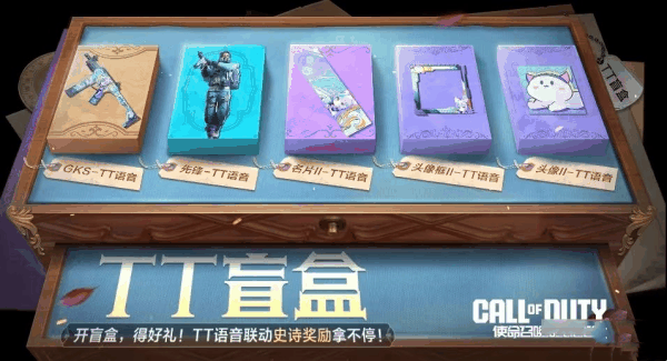 使命召唤手游TT盲盒有什么奖励-使命召唤手游TT盲盒奖励介绍