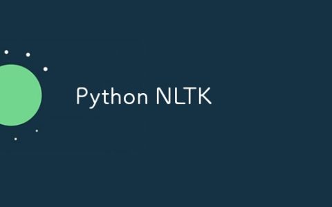 Python NLTK