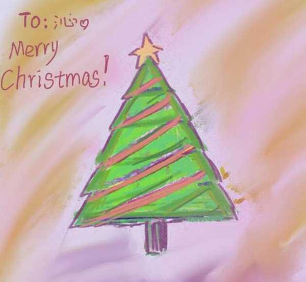 画圣诞树梗的意思含义出处介绍插图2 画圣诞树梗的意思含义出处介绍